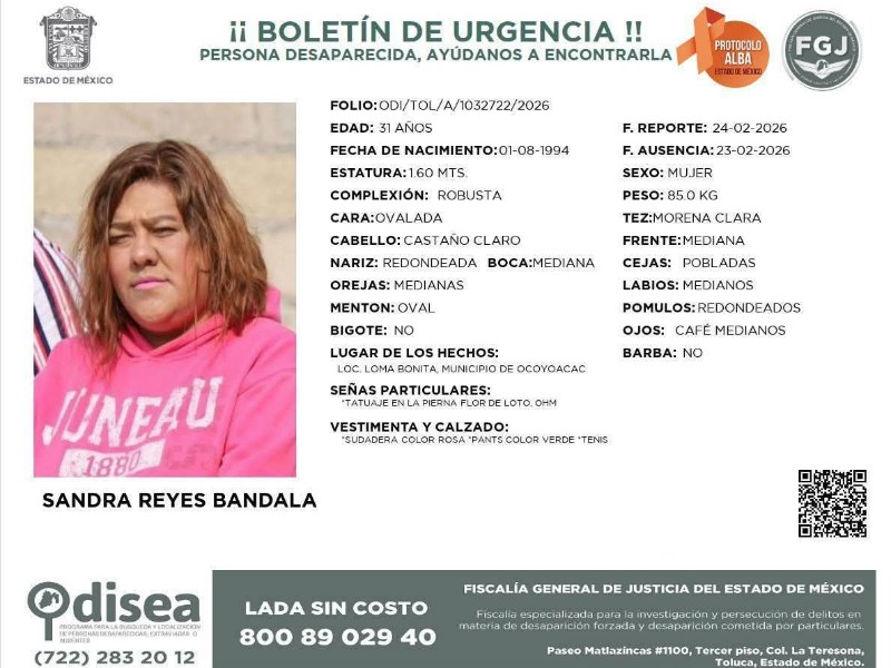 desaparece delegada de loma bonita en ocoyoacac abordo un taxi 712472