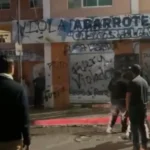 vecinos pintaron echaron tierra tienda